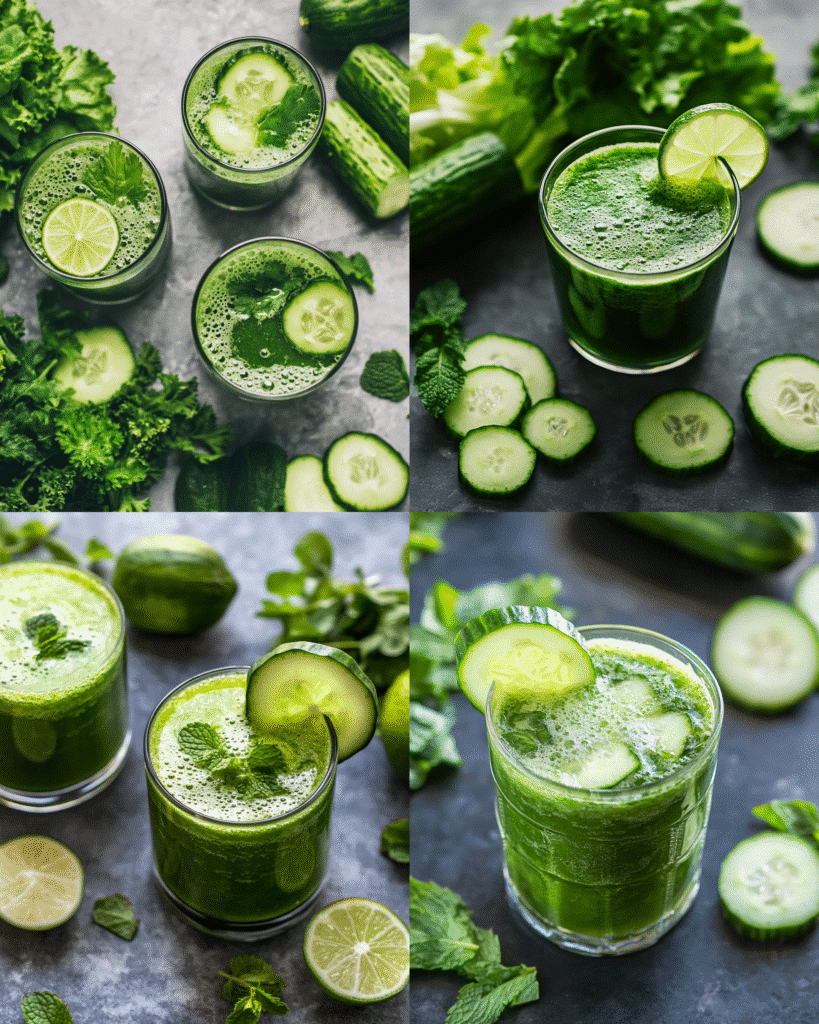 Green Juice Recipes for Fast Weight Loss: Your Daily Detox Elixir 4 Hydrating Green Goddess Juice