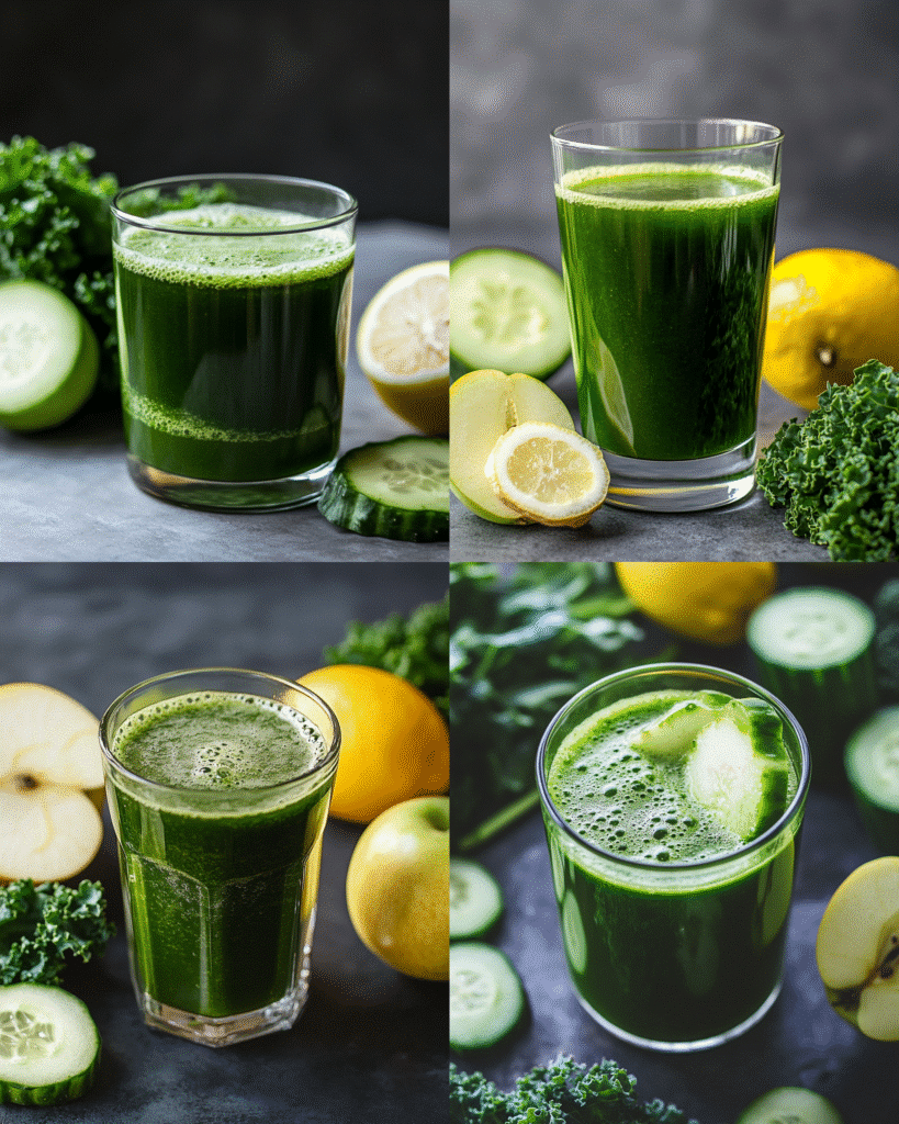 Green Juice Recipes for Fast Weight Loss: Your Daily Detox Elixir 3 Spicy Metabolism Boost Green Juice
